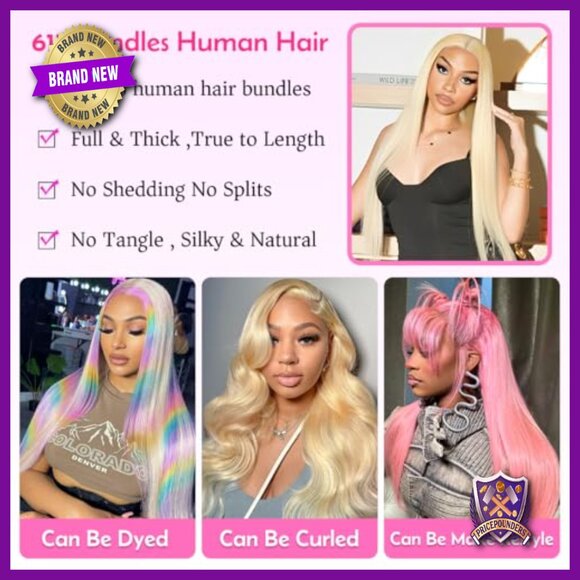 16 Inch Brazilian Virgin Human Hair Bundle 100g Straight Weave Extensions main image 3